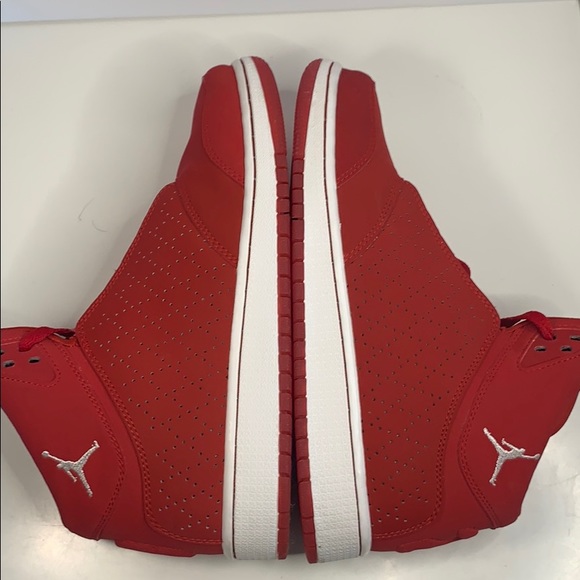 Youth Jordan 1 Flight 5 Gym Red 2016 release - Picture 14 of 16